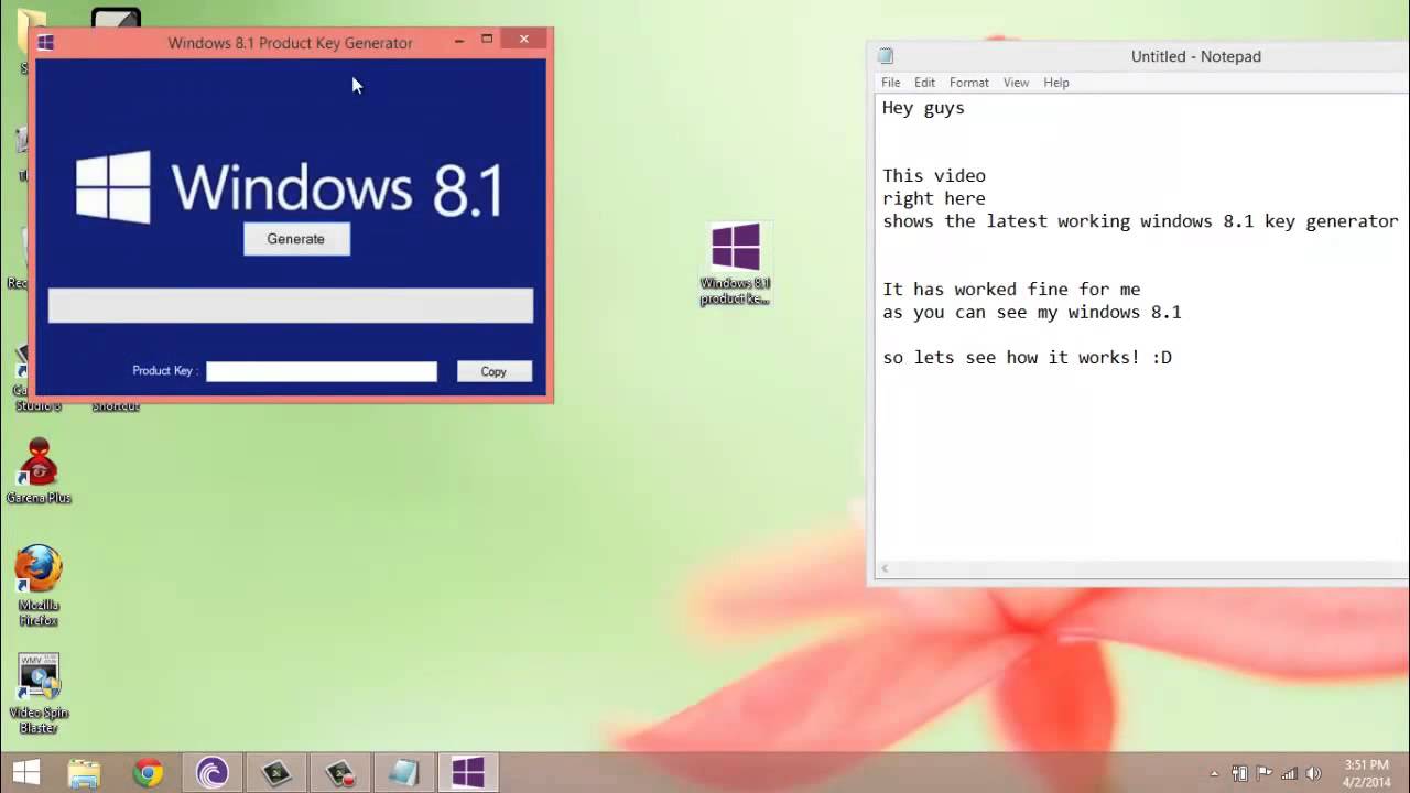 Windows 8.1 Product Key Generator Online